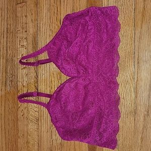 PINK Victoria's Secret lace bralette